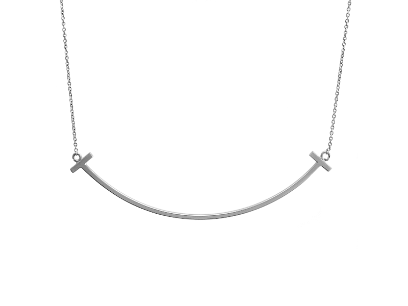 Sterling Silver Padlock T-Bar Necklace – Bijou Jewellery